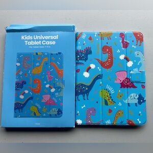 Dinosaur Kids Universal Tablet Case - Blue